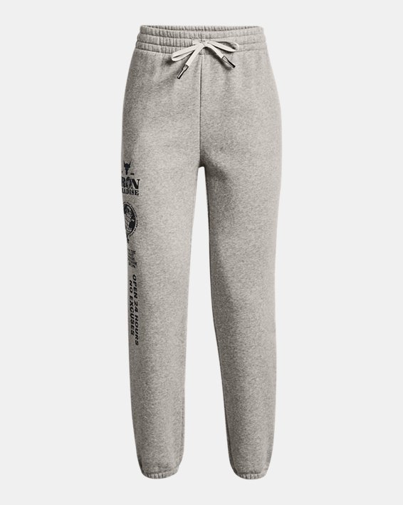Women's Project Rock Iron Paradise Fleece Pants in Gray image number 4